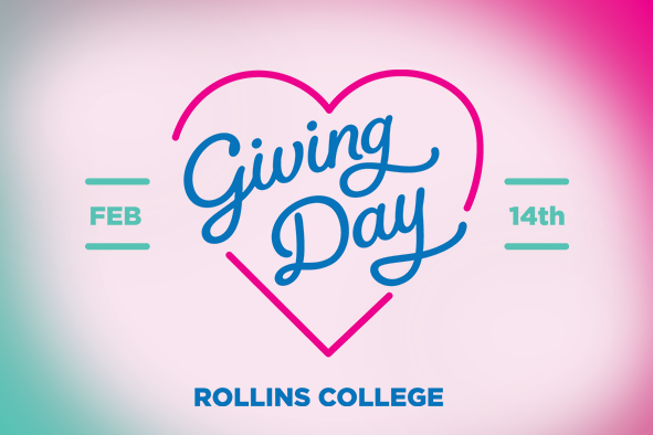 Rollins Giving Day 2023 heart logo