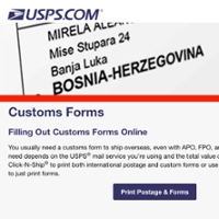 How to: U.S. Customs Form