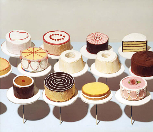 Cakes, from the series Thiebaud
