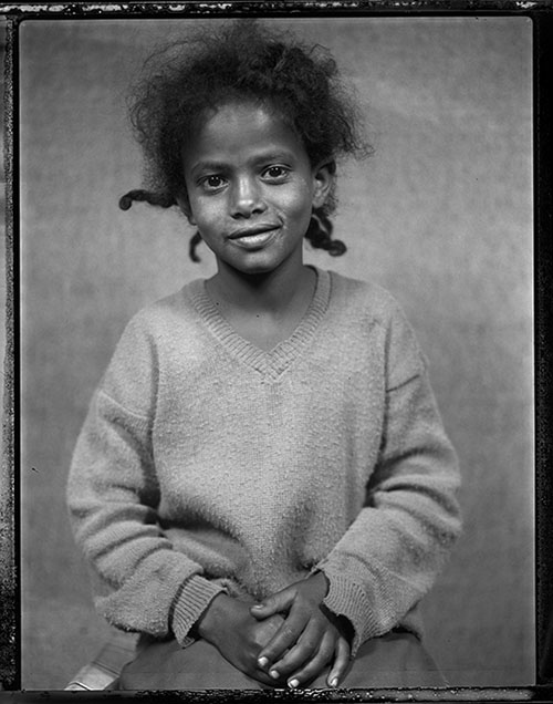 Selected Portrait from a Mobile Studio, Ethiopia