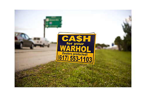 195 West (from the series Cash for Your Warhol)