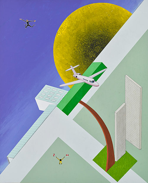Skydiver (after El Lissitzky)
