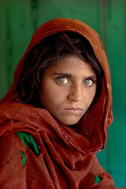 Sharbat Gula, Afghan Girl, Pakistan