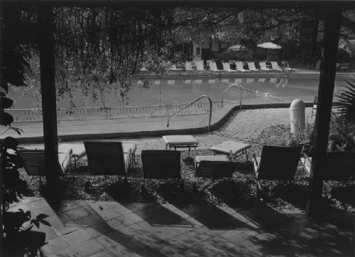 Swimming Pool at Night, Langford Hotel, Winter Park, Florida