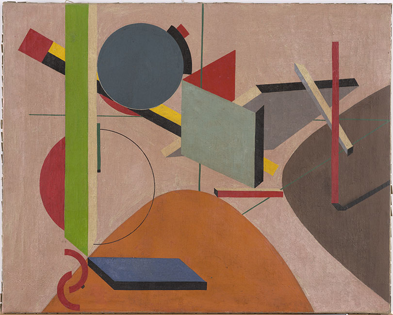 (Suprematist Composition) Colored Forms in Space