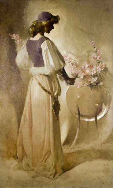 Portrait of Annie Russell as Lady Vavir in Broken Hearts
