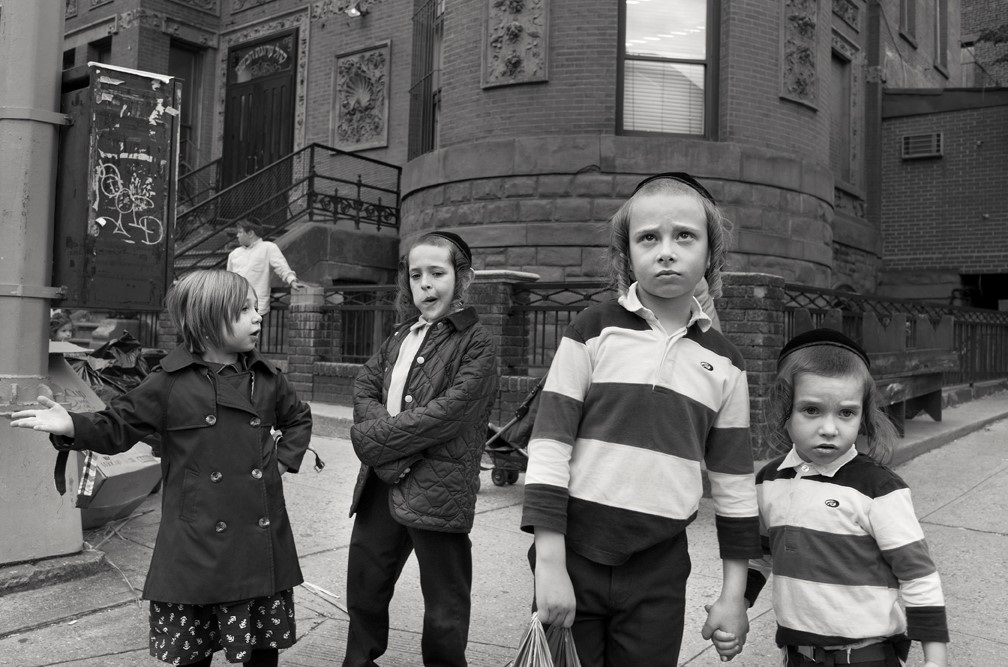 Boys holding Hands/Bedford Avenue, Williamsburg, Brooklyn