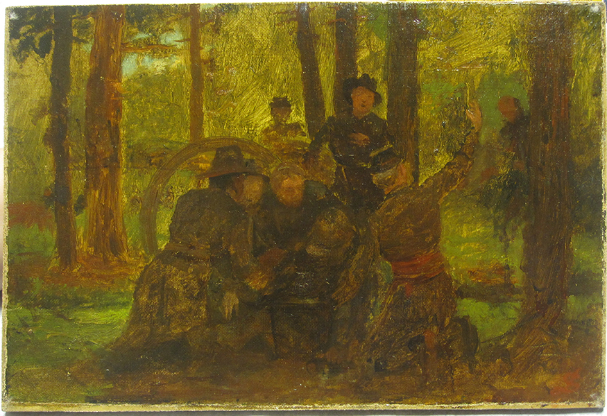 Untitled (Six Figures in the Woods)