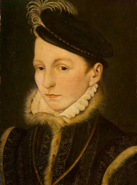 Portrait of King Charles IX of France