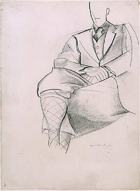 Portrait of Edward Wadsworth (1889-1949)