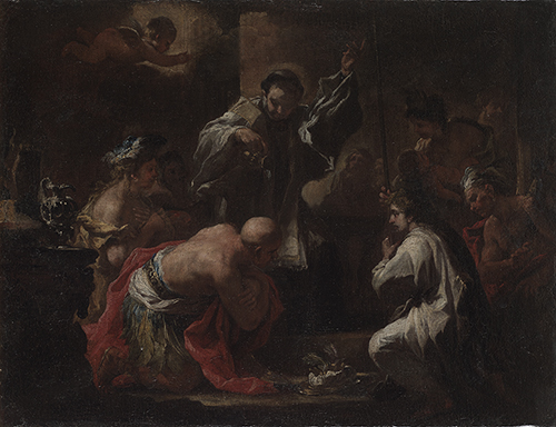 Saint Francis Xavier Baptizing the Indians